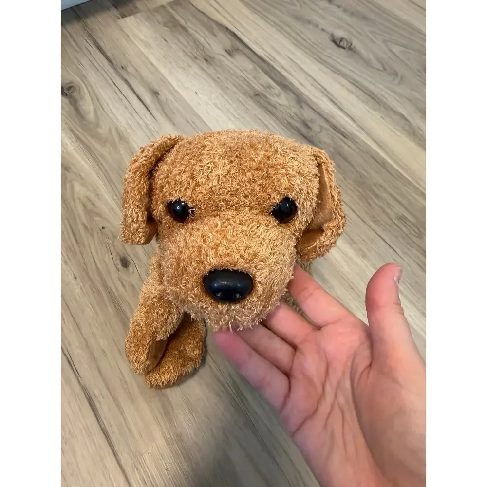 Ty Classic Scooter the Brown Lab Retriever Puppy Dog Beanbag Plush 16